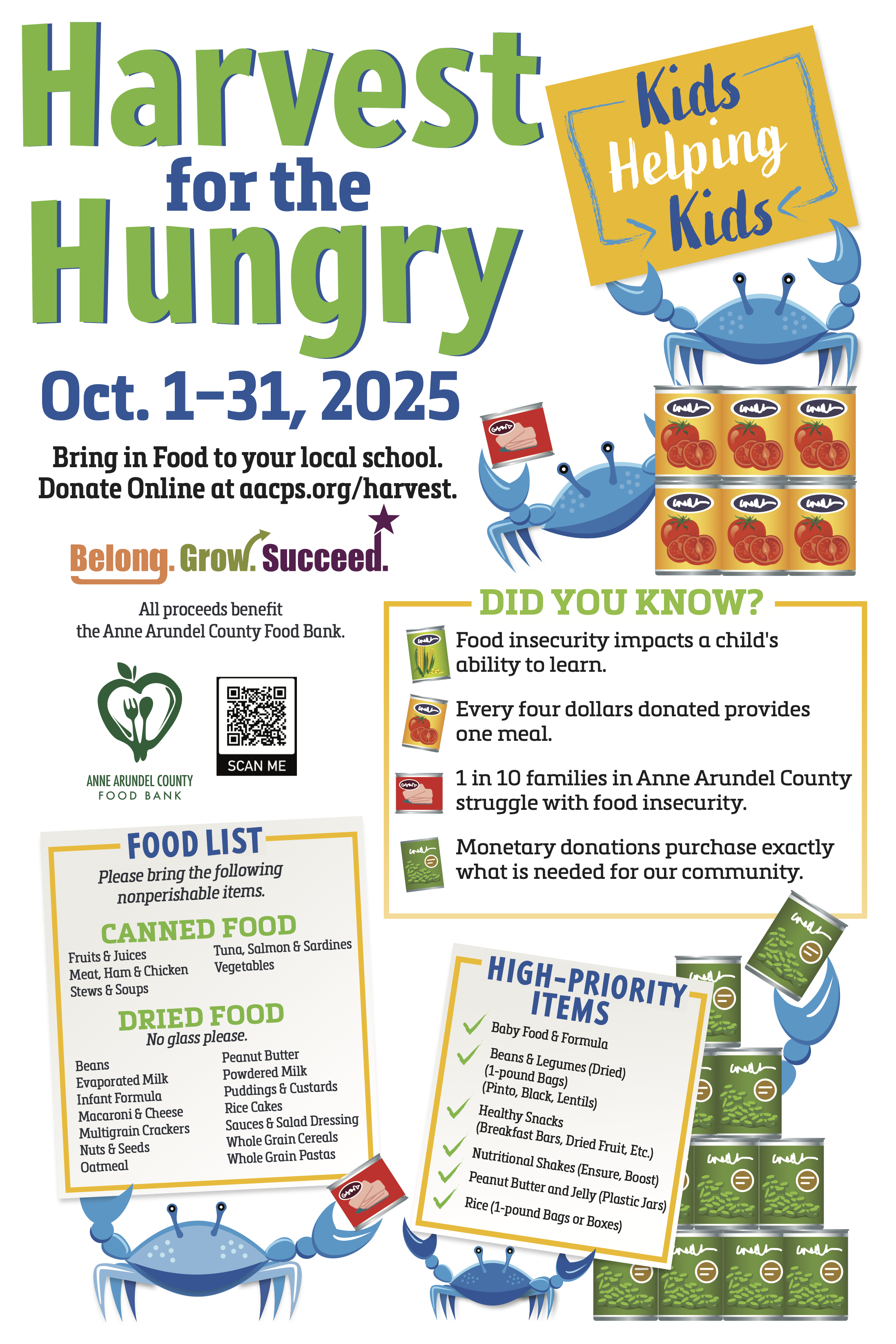 Harvest for the Hungry, click to open pdf