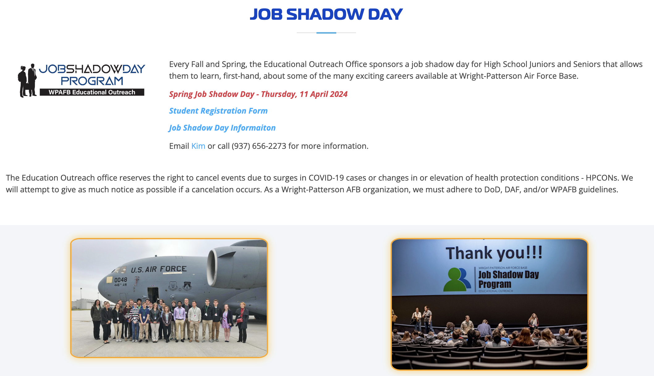 Job Shadow