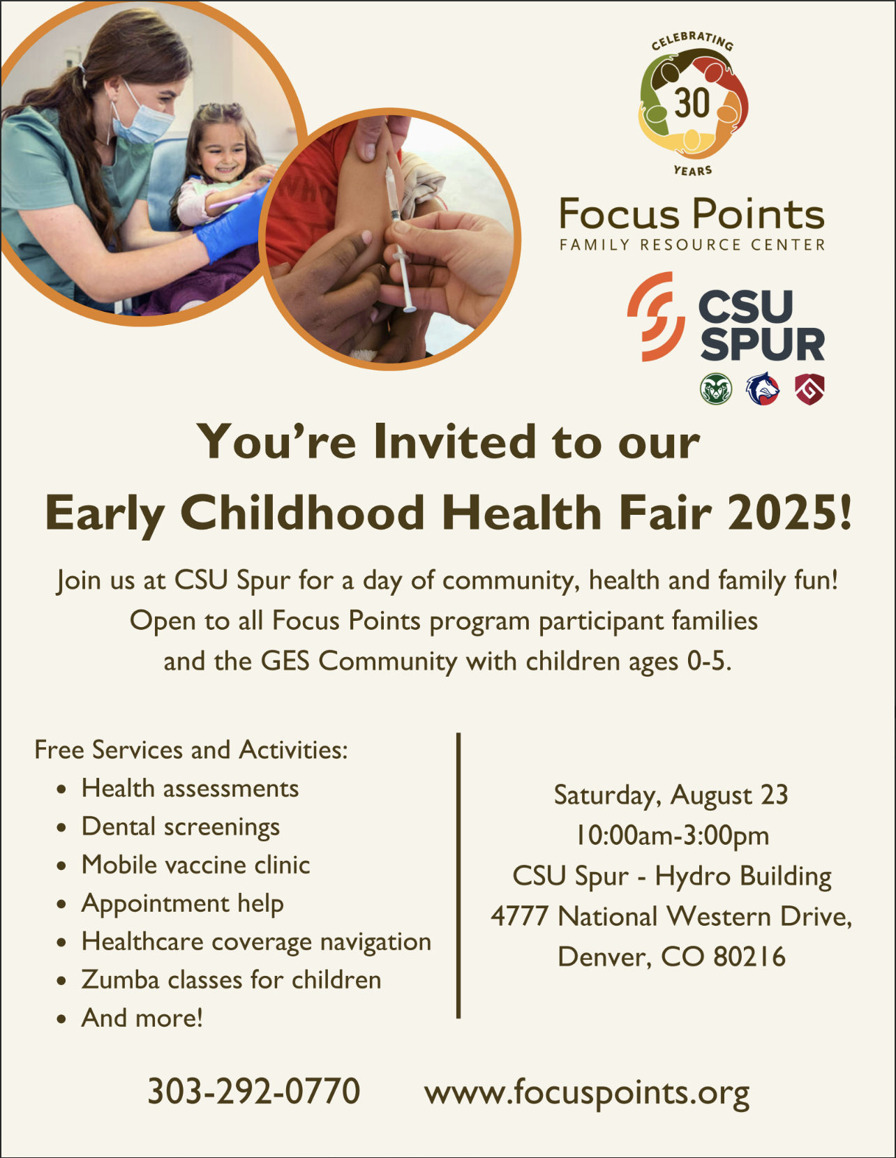 Early Childhood Fair Flyer