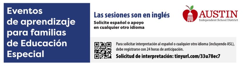 Para solicitar adaptaciones o interpretación en otros idiomas, incluyendo Lenguaje de Señas Americano, por favor, llene el formulario de inscripción: tinyurl.com/33u78ec7