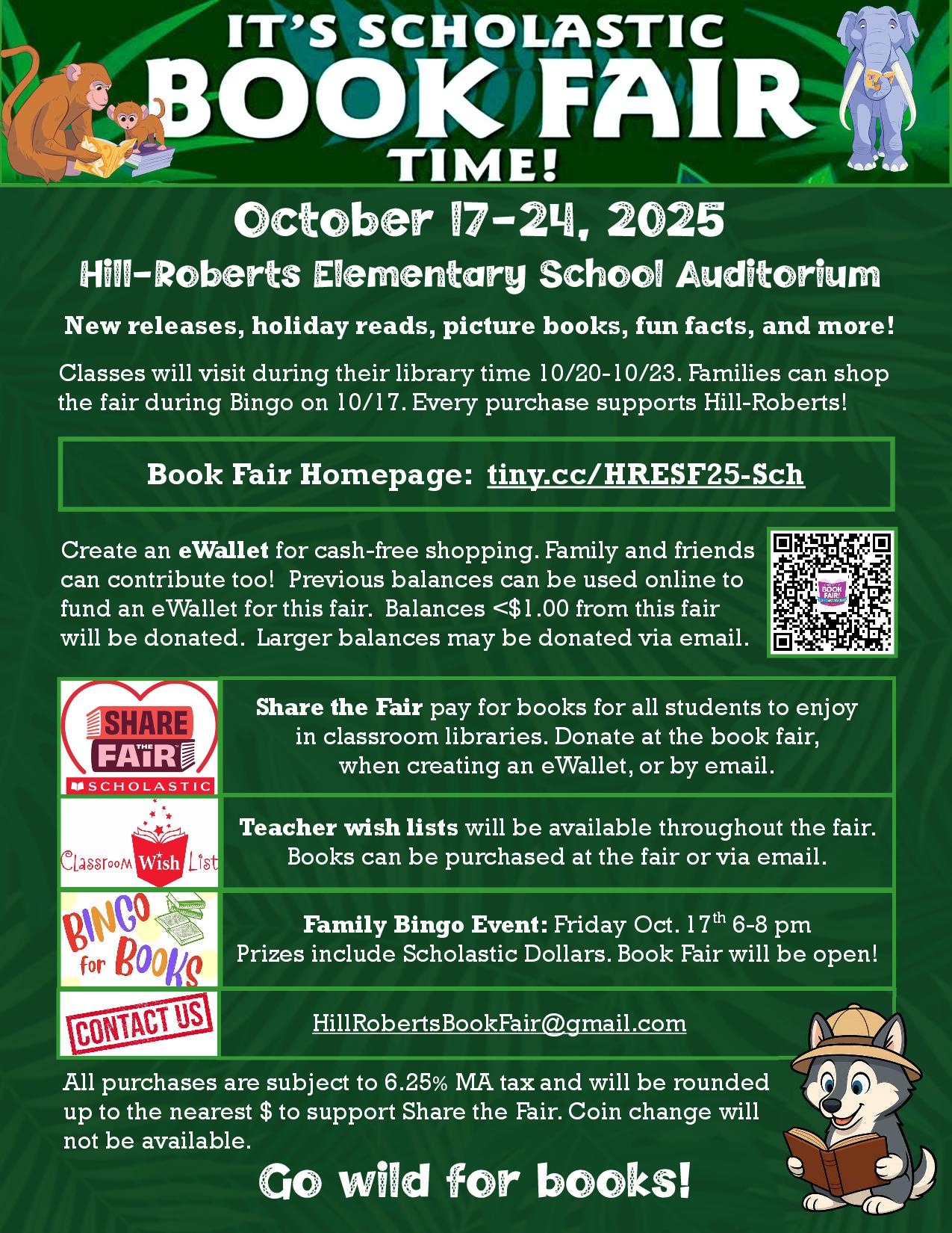 Book Fair Flier
