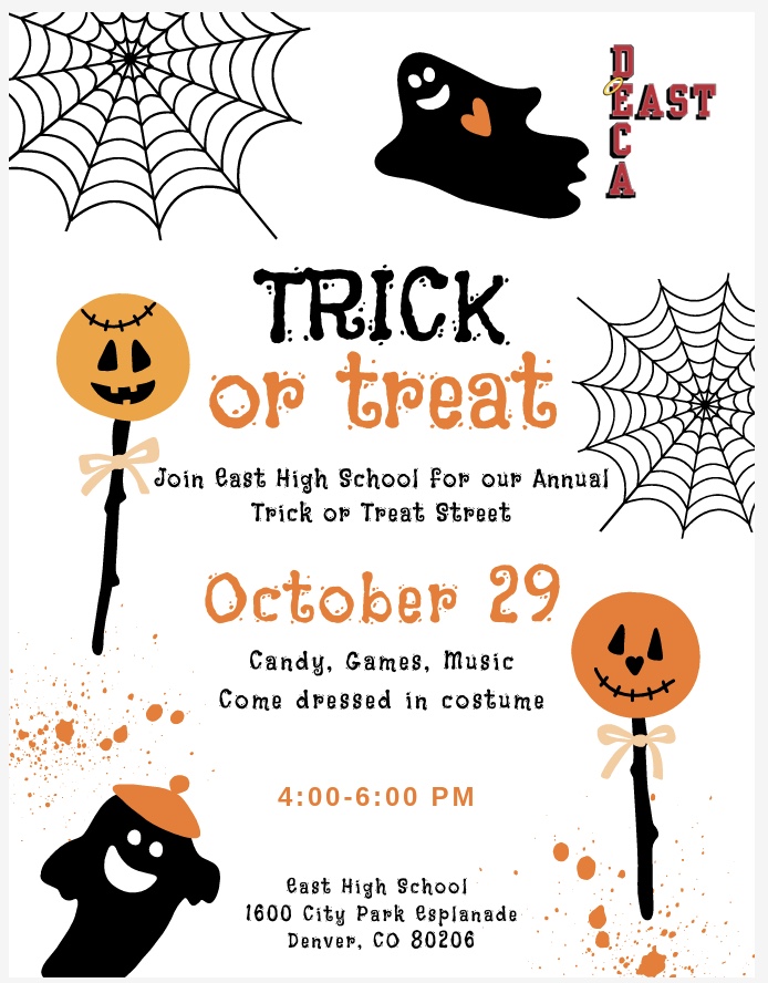 East Trick or Treat st