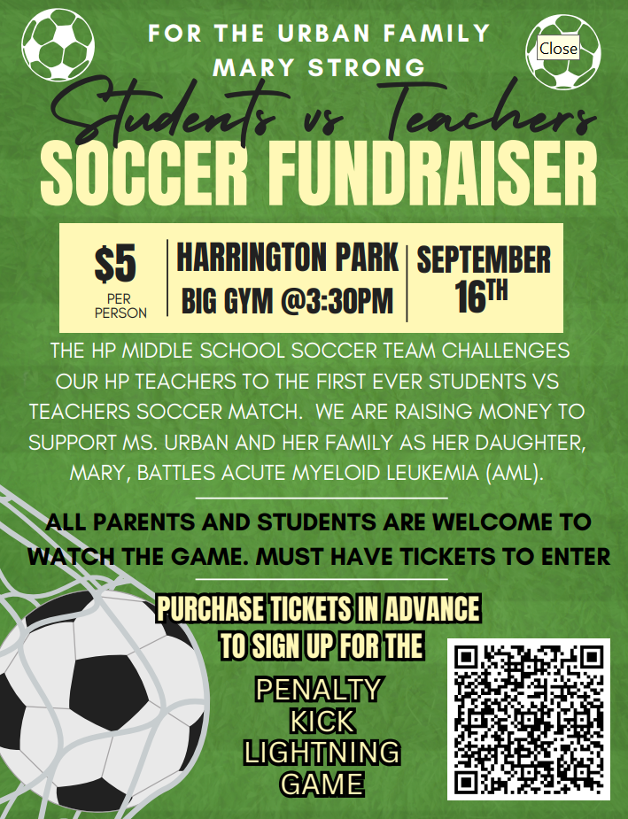Urban Family Soccer Fundraiser