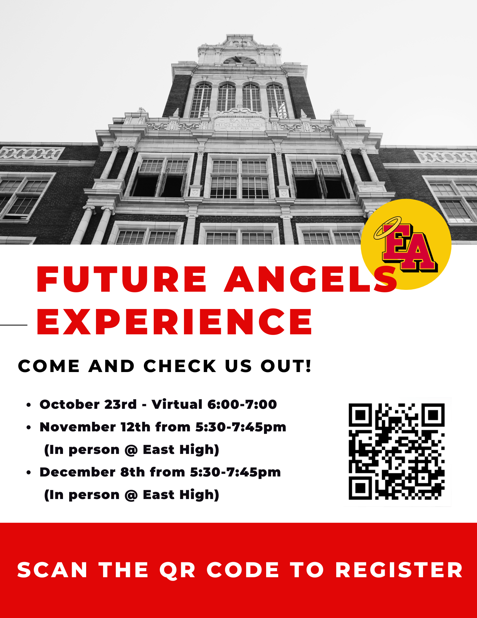 Future Angels Night Flyer