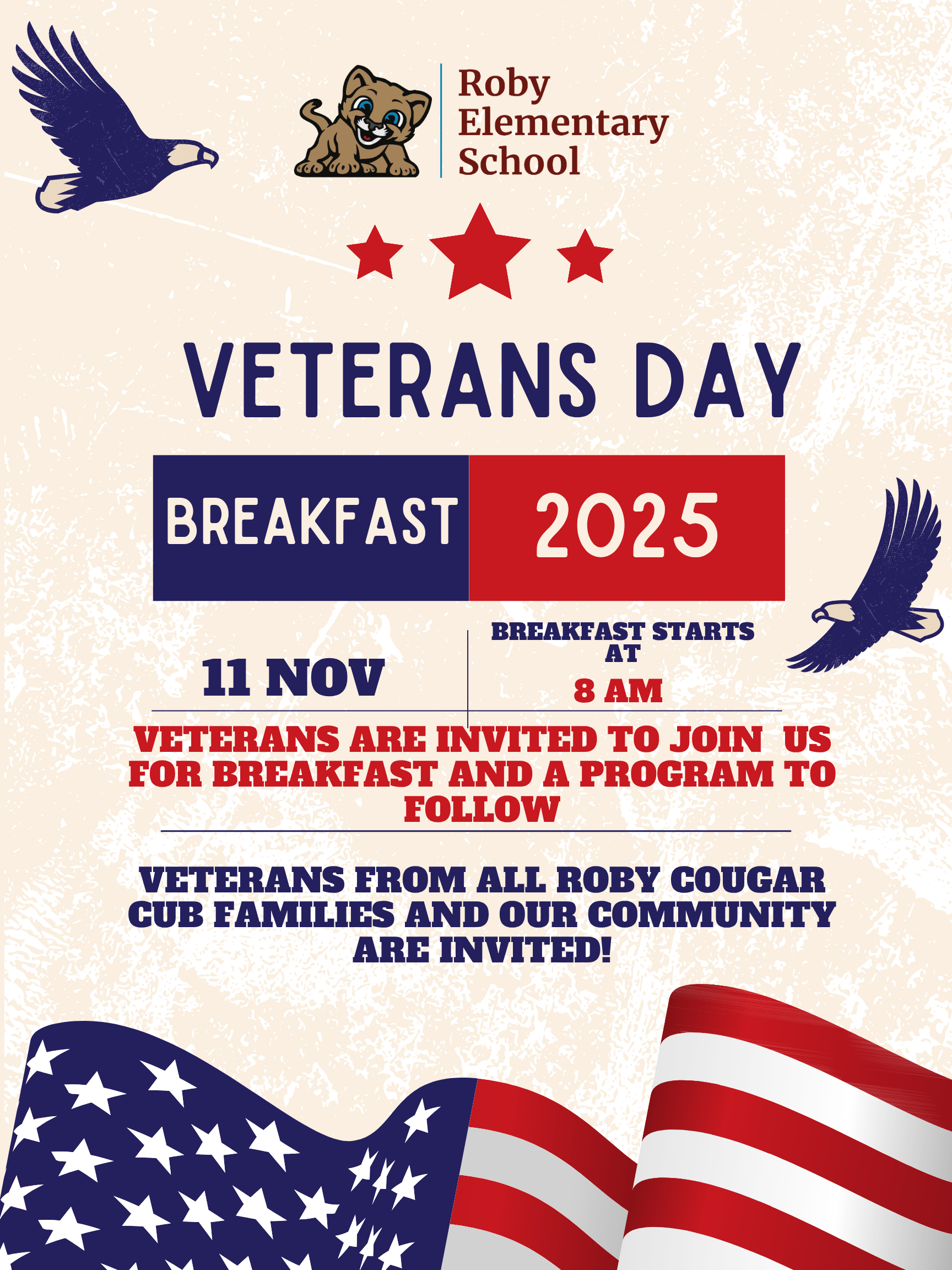 Veterans Day Breakfast and Program