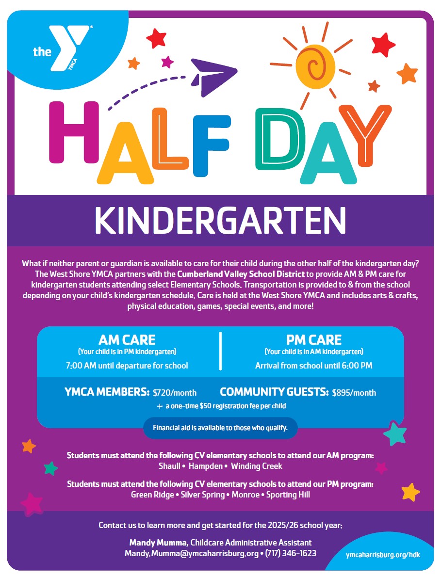 YMCA Half Day Info