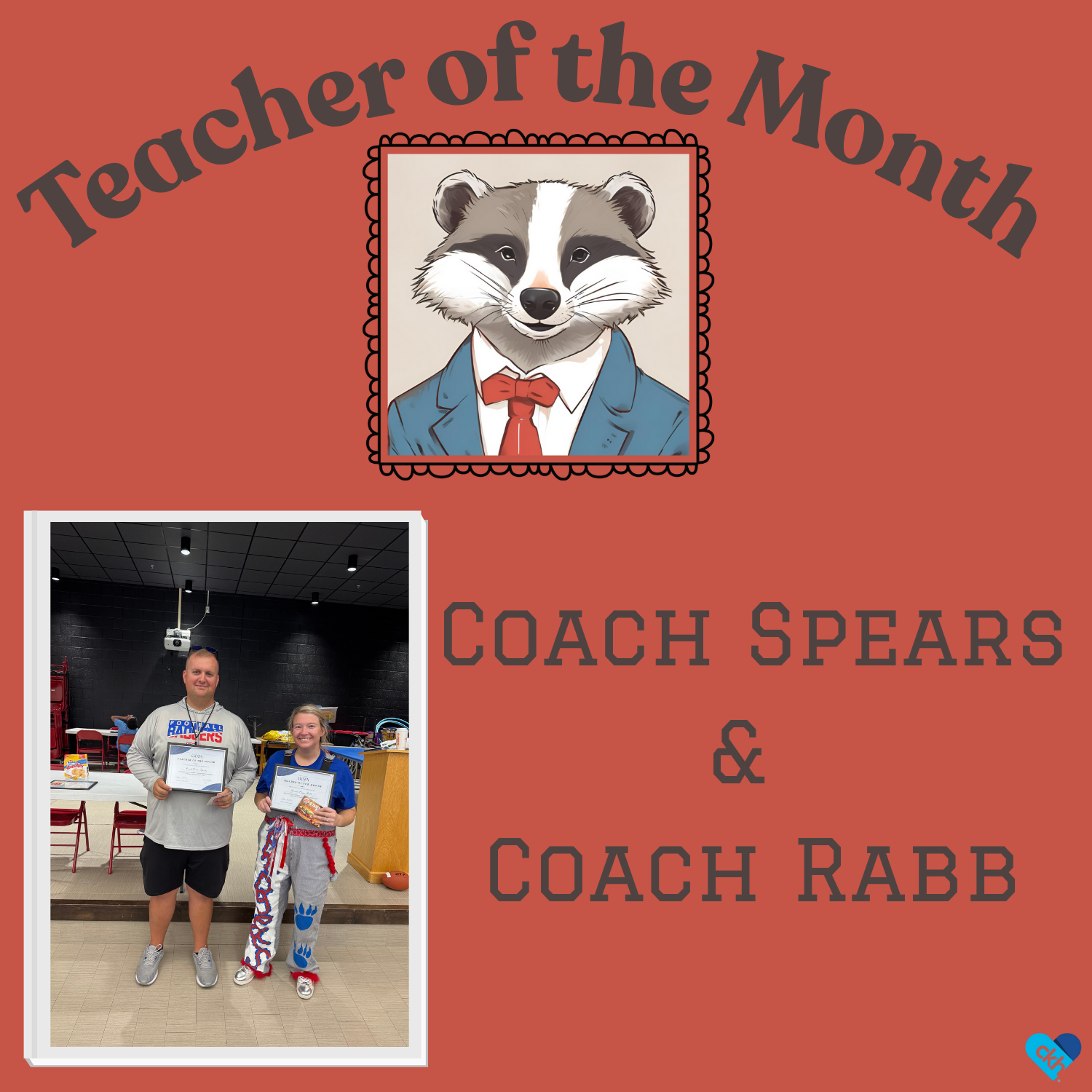 teacher of the month