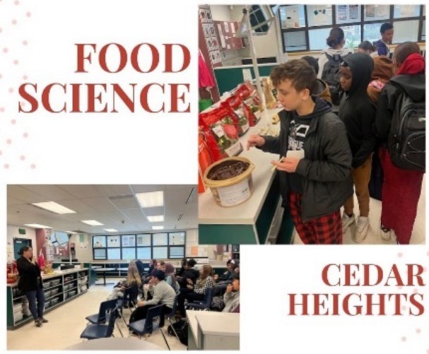 Cedar Heights Food Science students