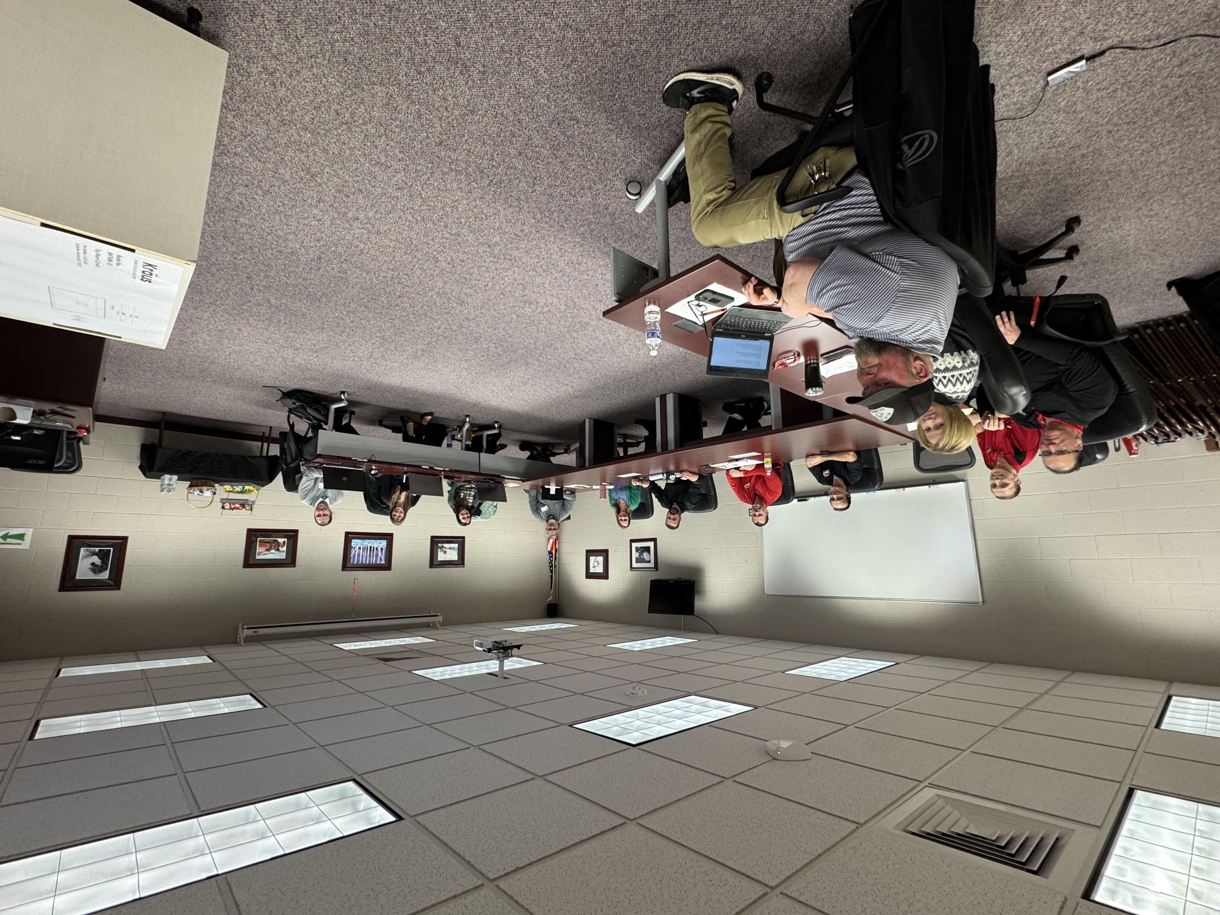 Core planning team in a meeting