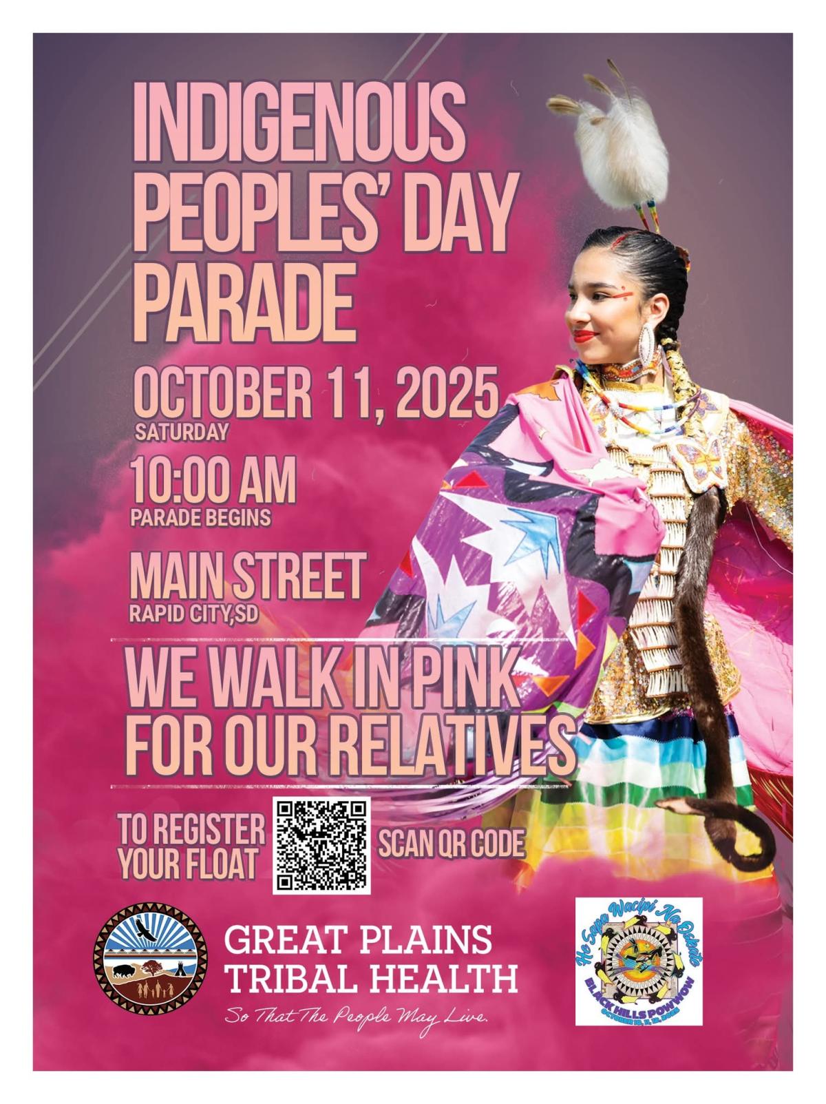 Indidenous peoples day parade,  october 11