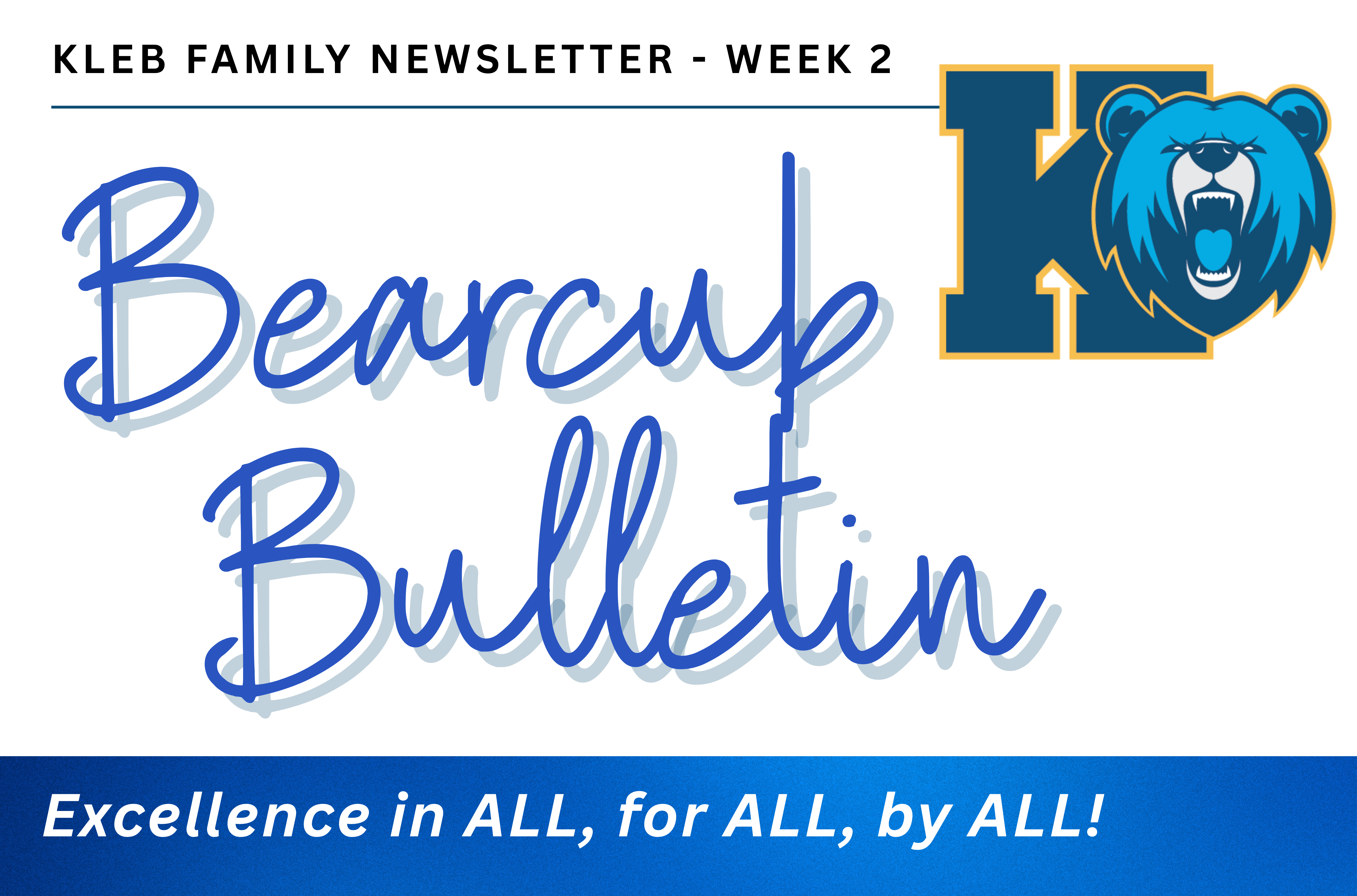 Bearcub Bulletin Header