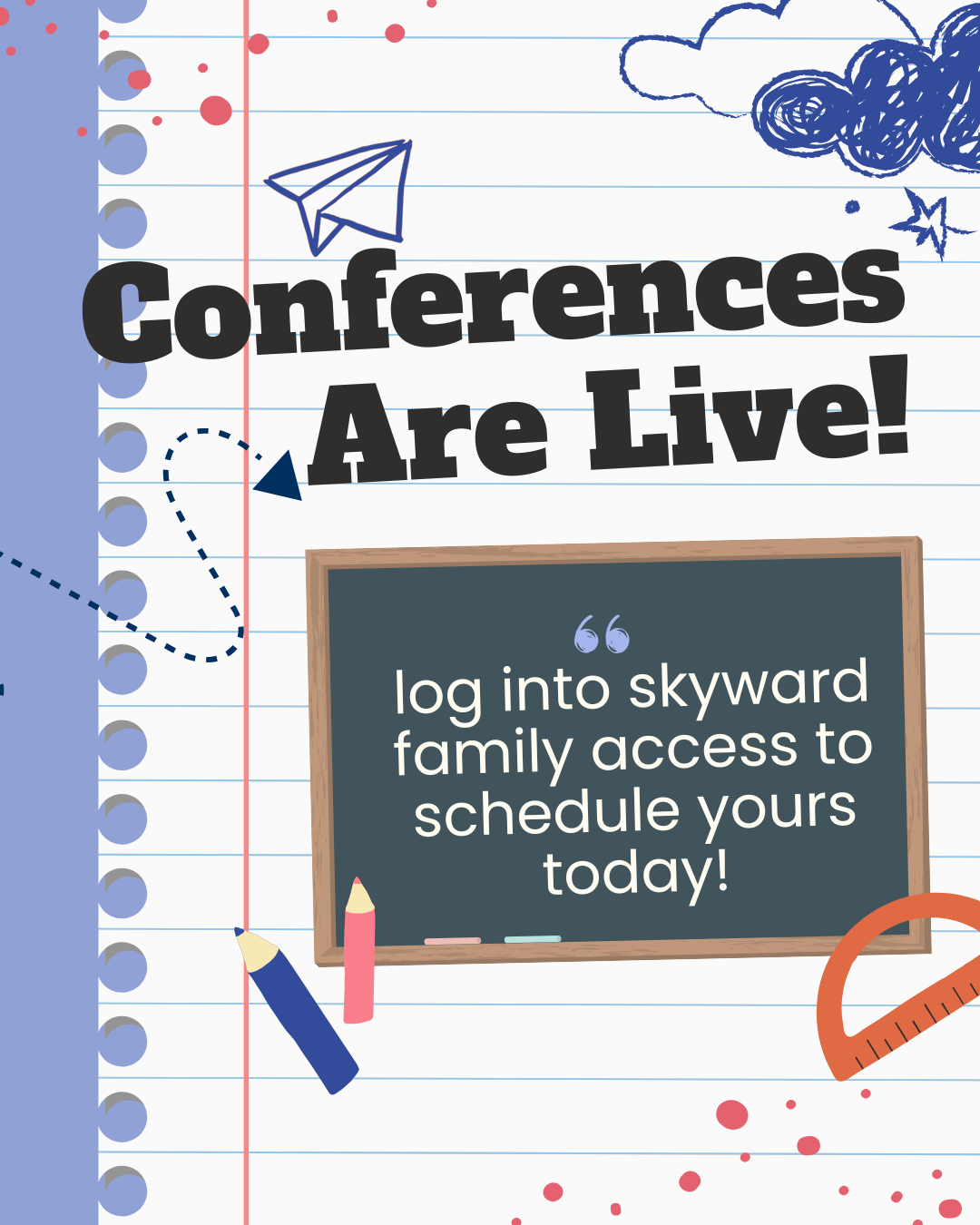 Conferences are LIVE!\