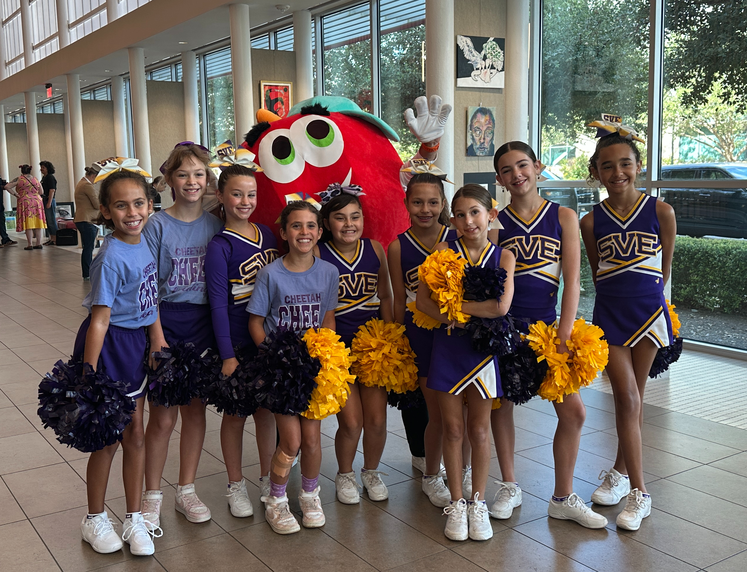Sunset Valley Elementary School Cheerleaders
