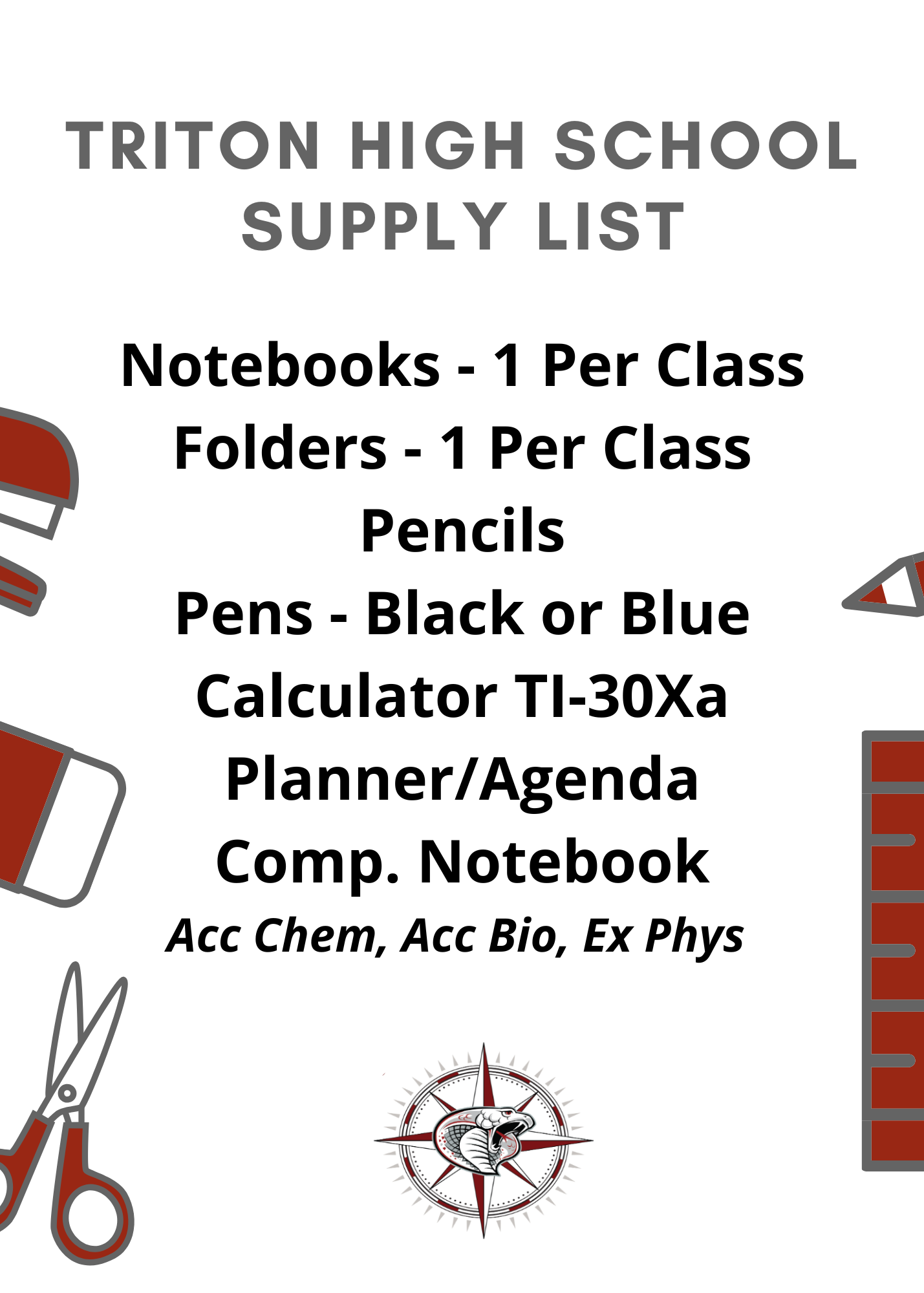 THS Supplies