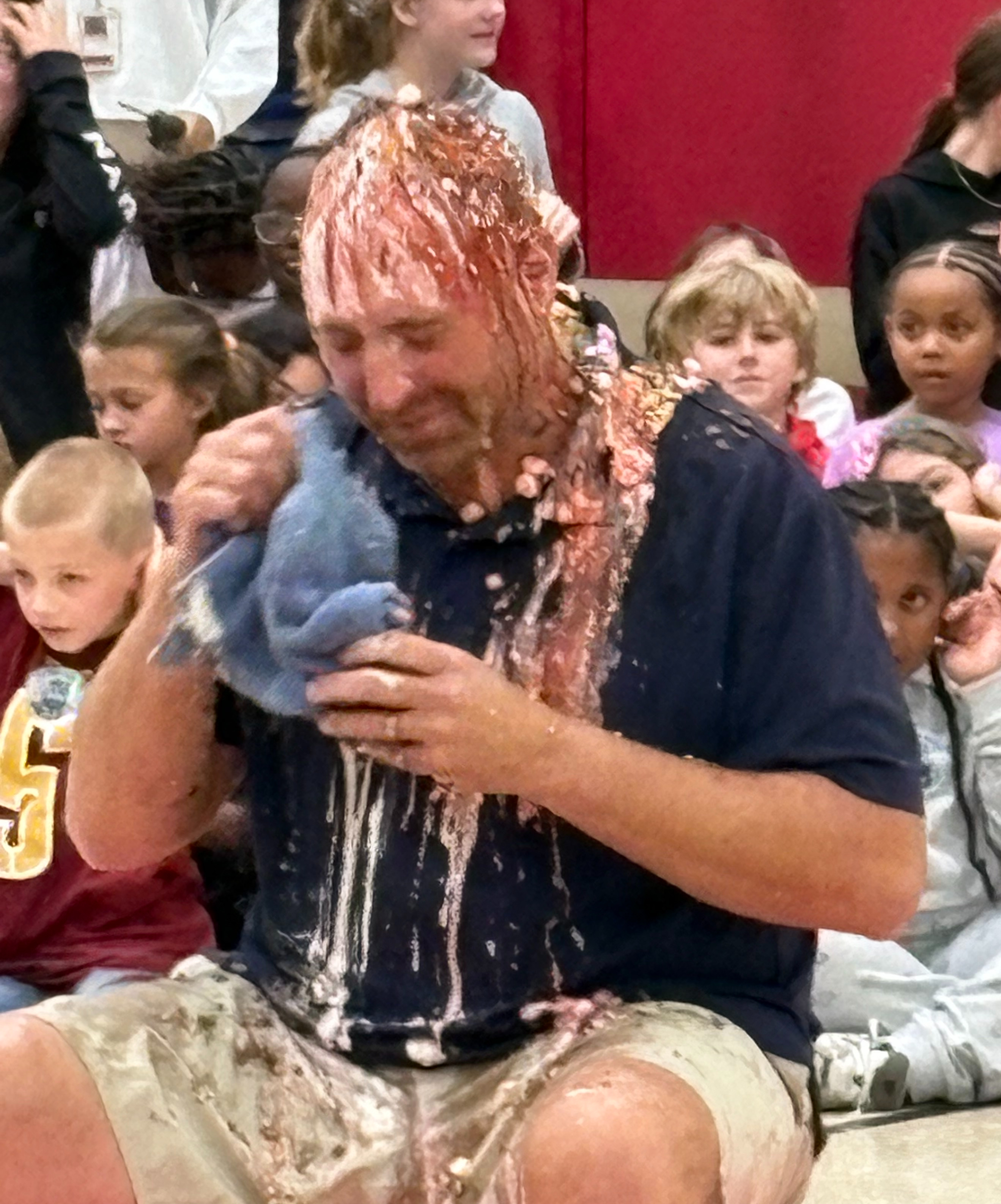 Mr. Kling getting "sundaed"