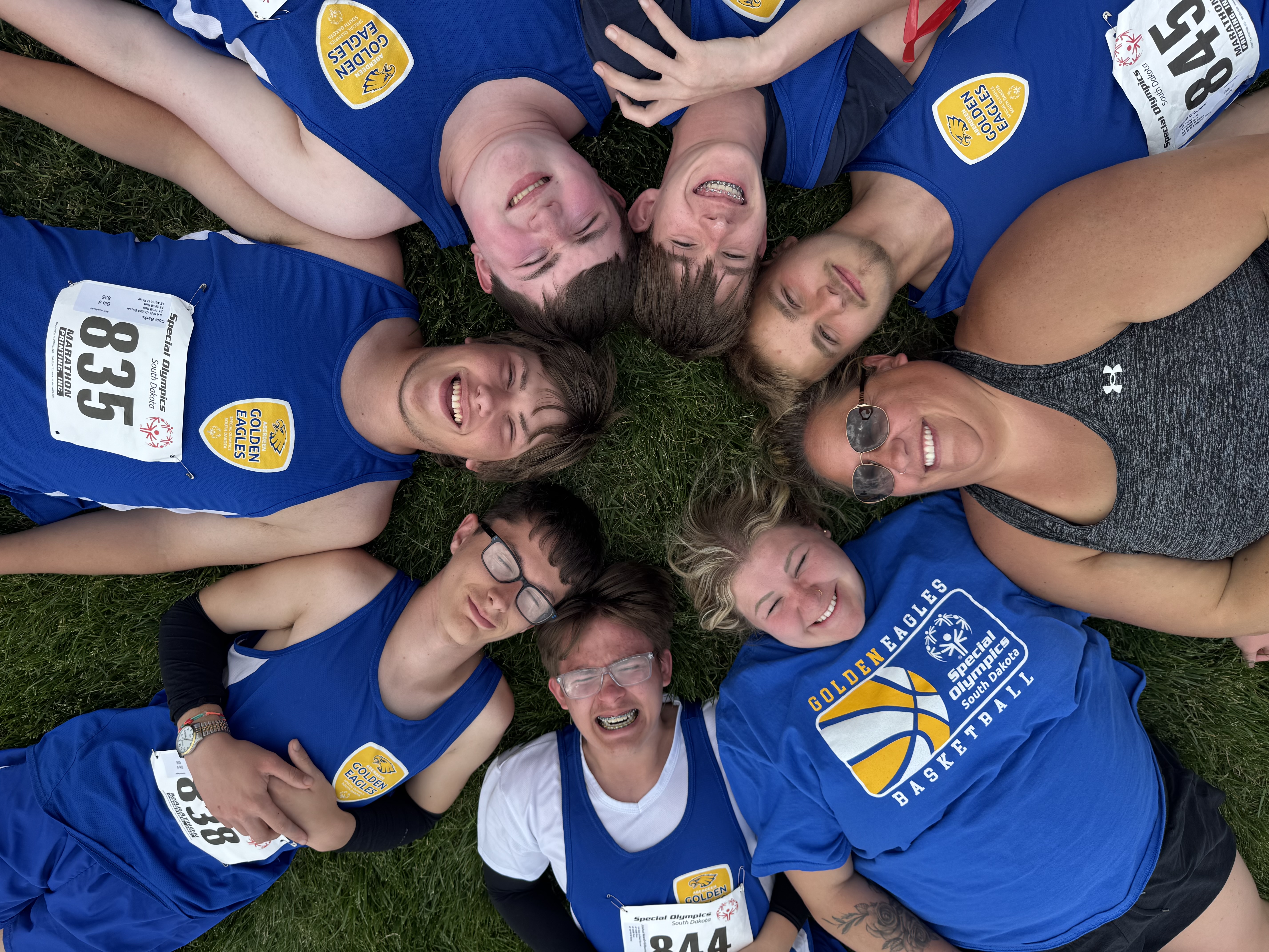 Golden Eagle Special Olympics Team