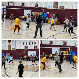 SSES Volleyball Teachers