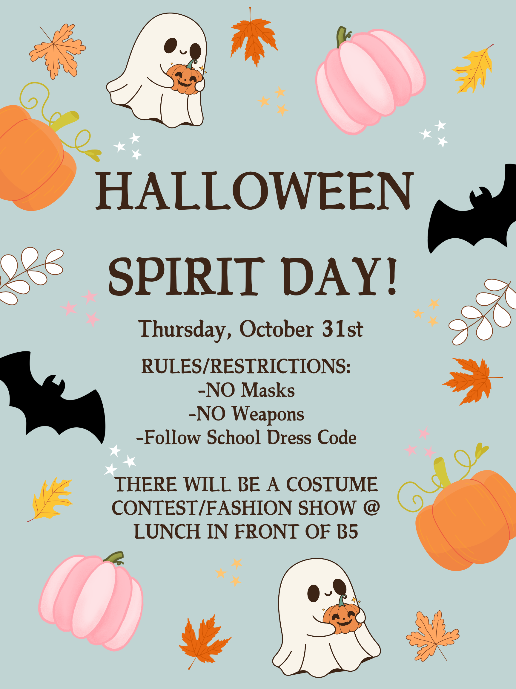 Halloween Spirit Day