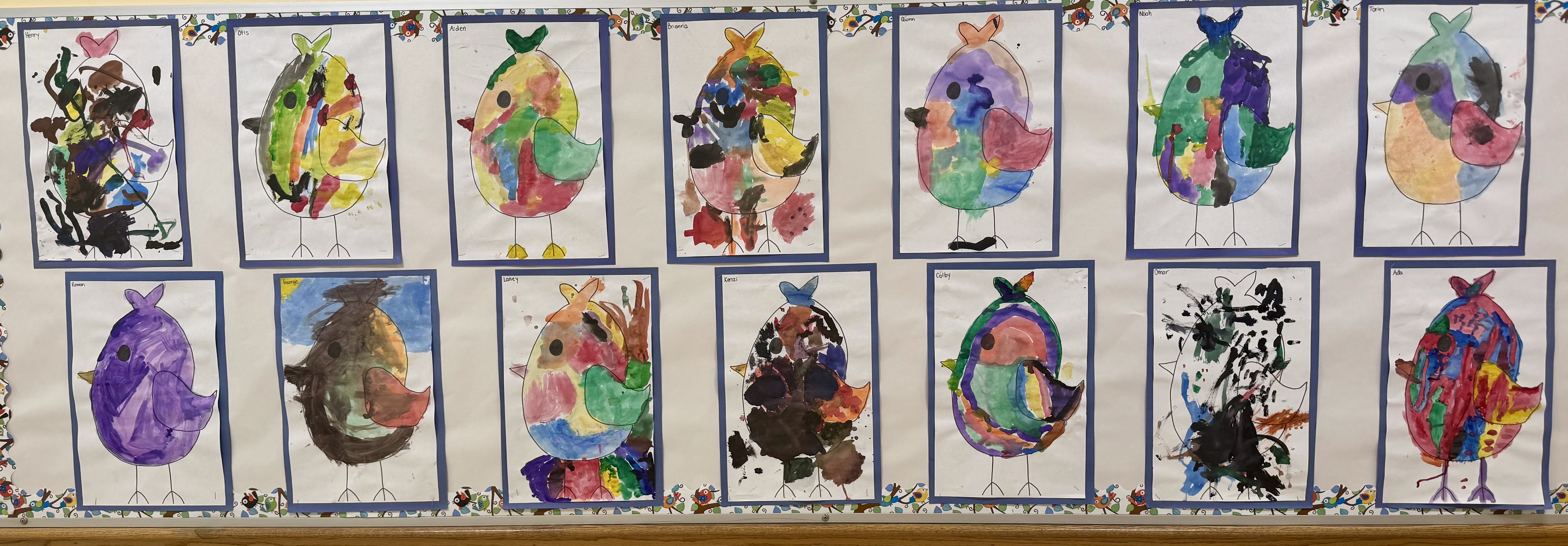 bright birds