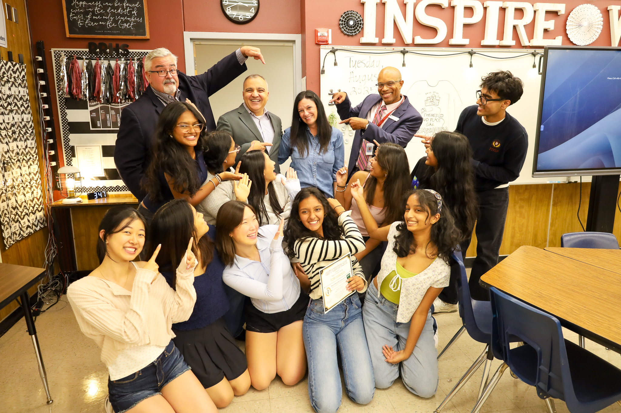 Group of students