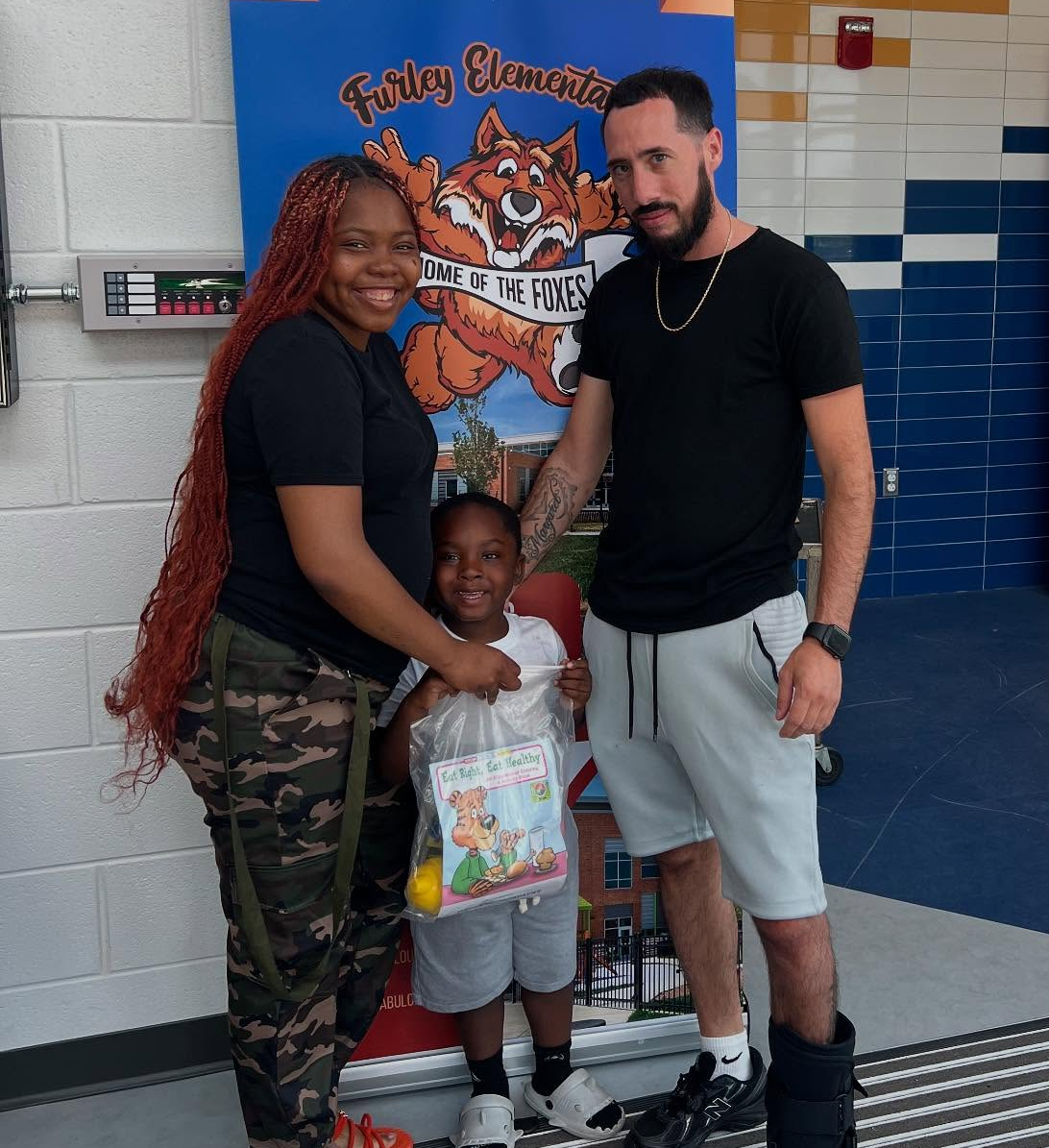 A new family at Furley Elementary School