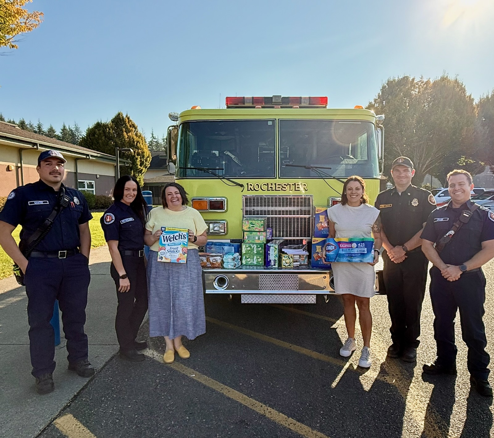 Image of donation from WTCF