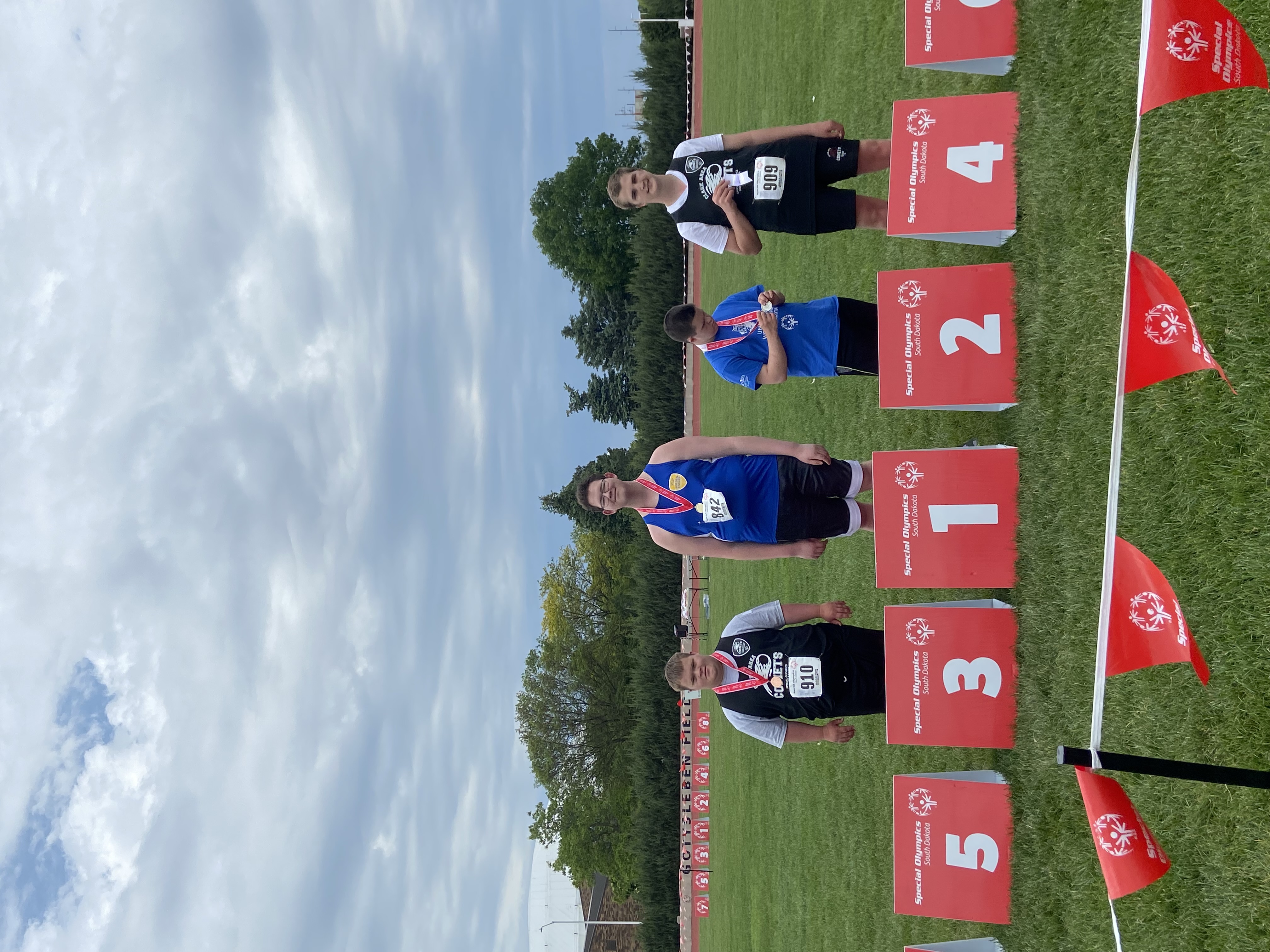Golden Eagle Special Olympics Team