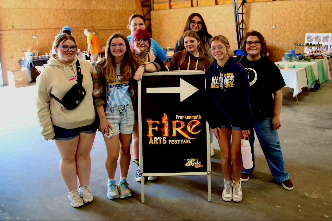 Fire Arts Festival field trip