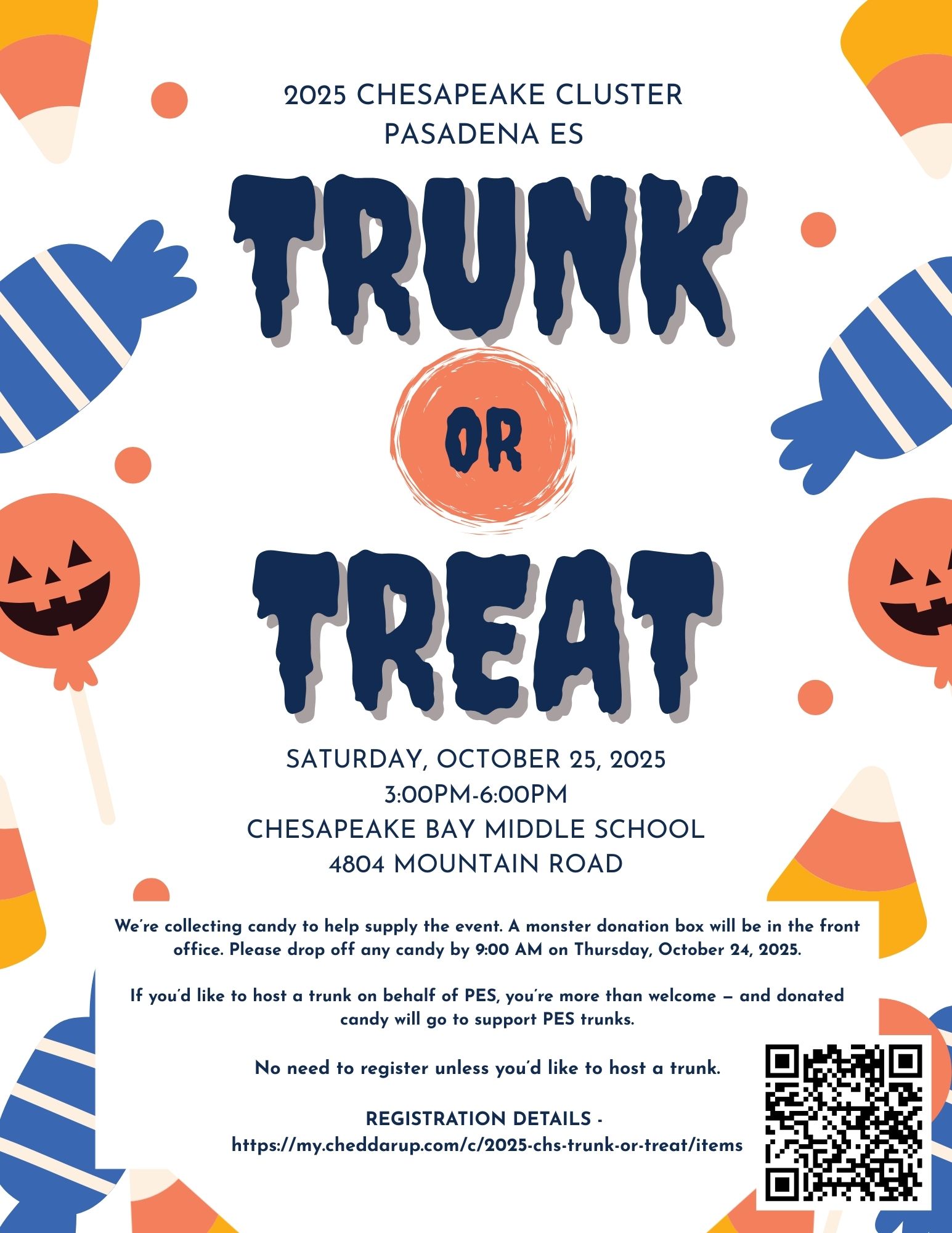 Trunk or Treat - English