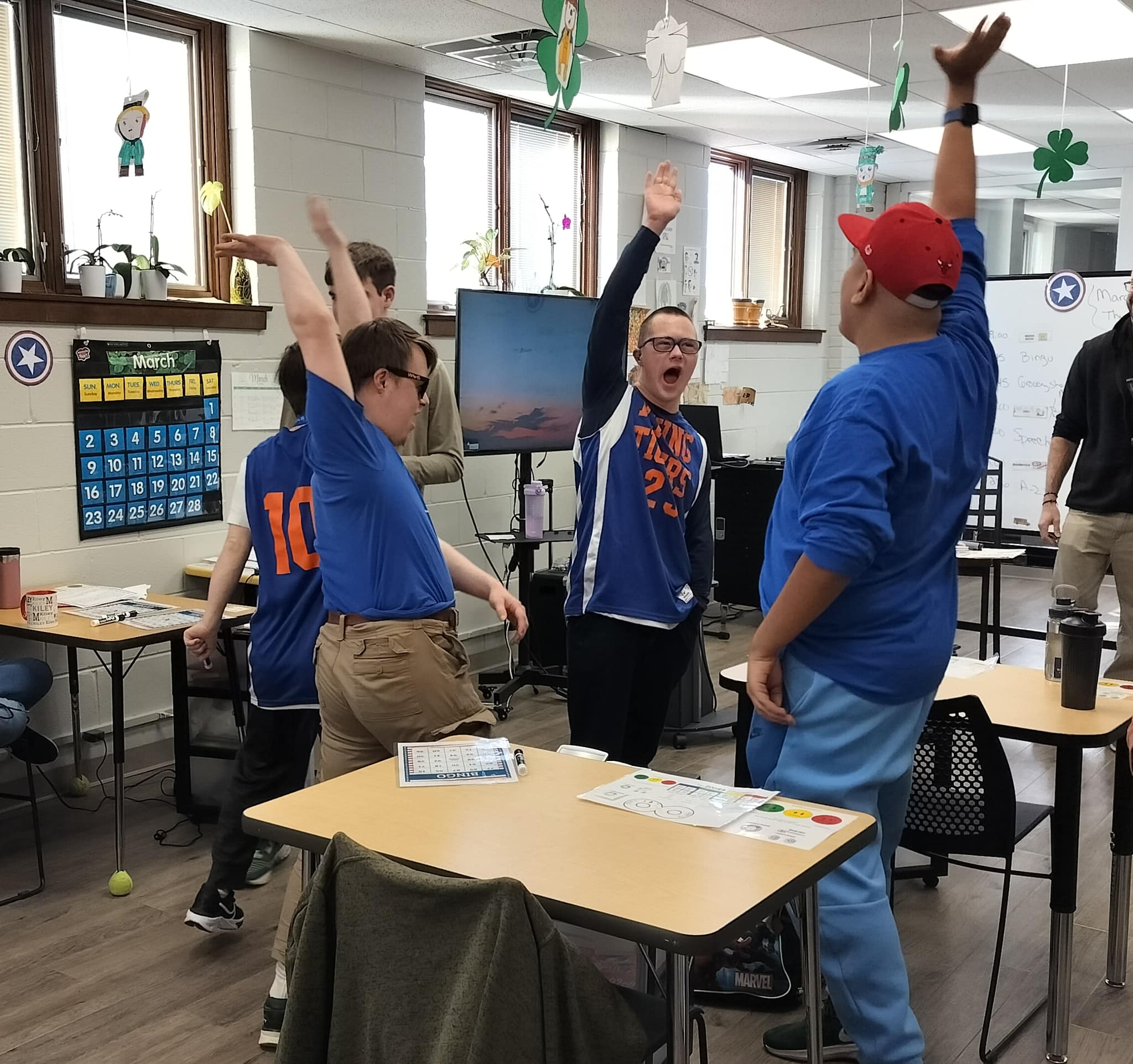 Flying Tigers State Basketball Team