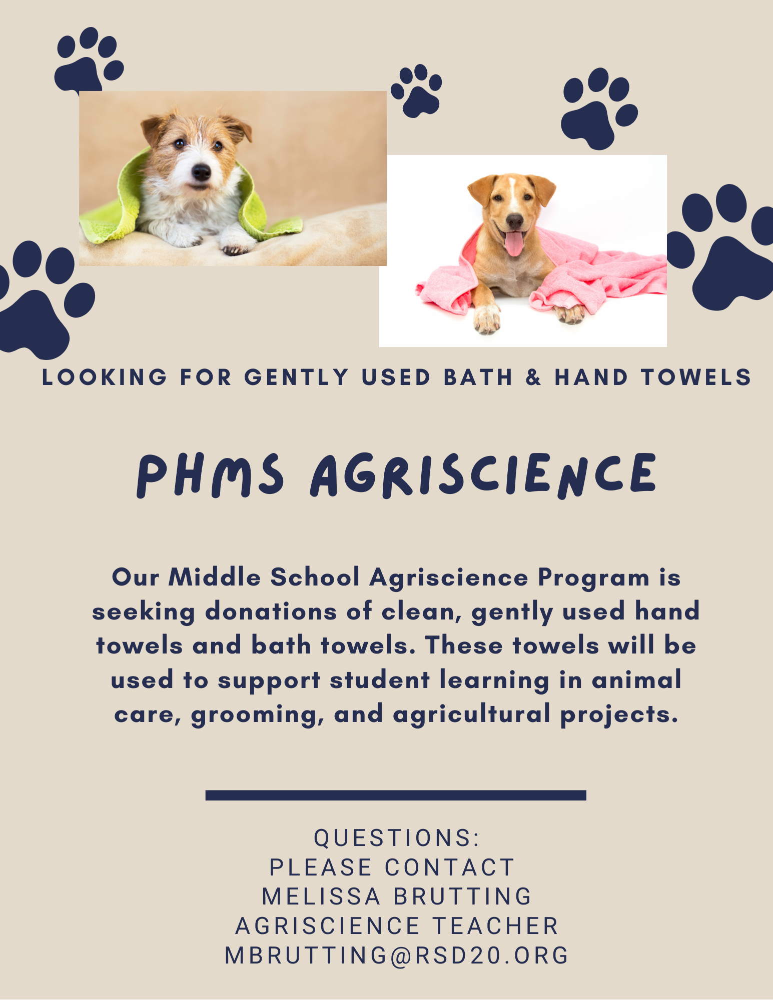 gently used towels