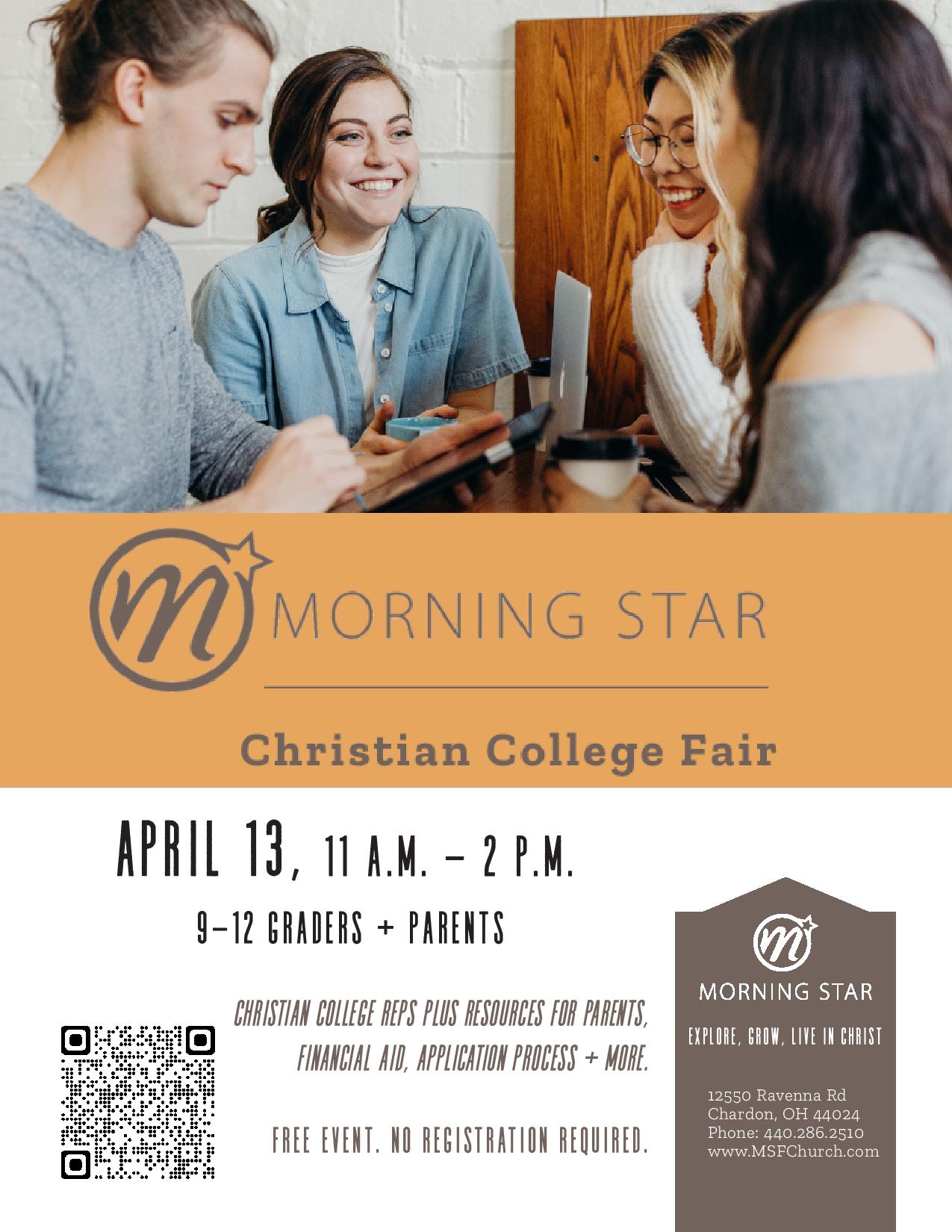 Morning Star Christian College Fair 