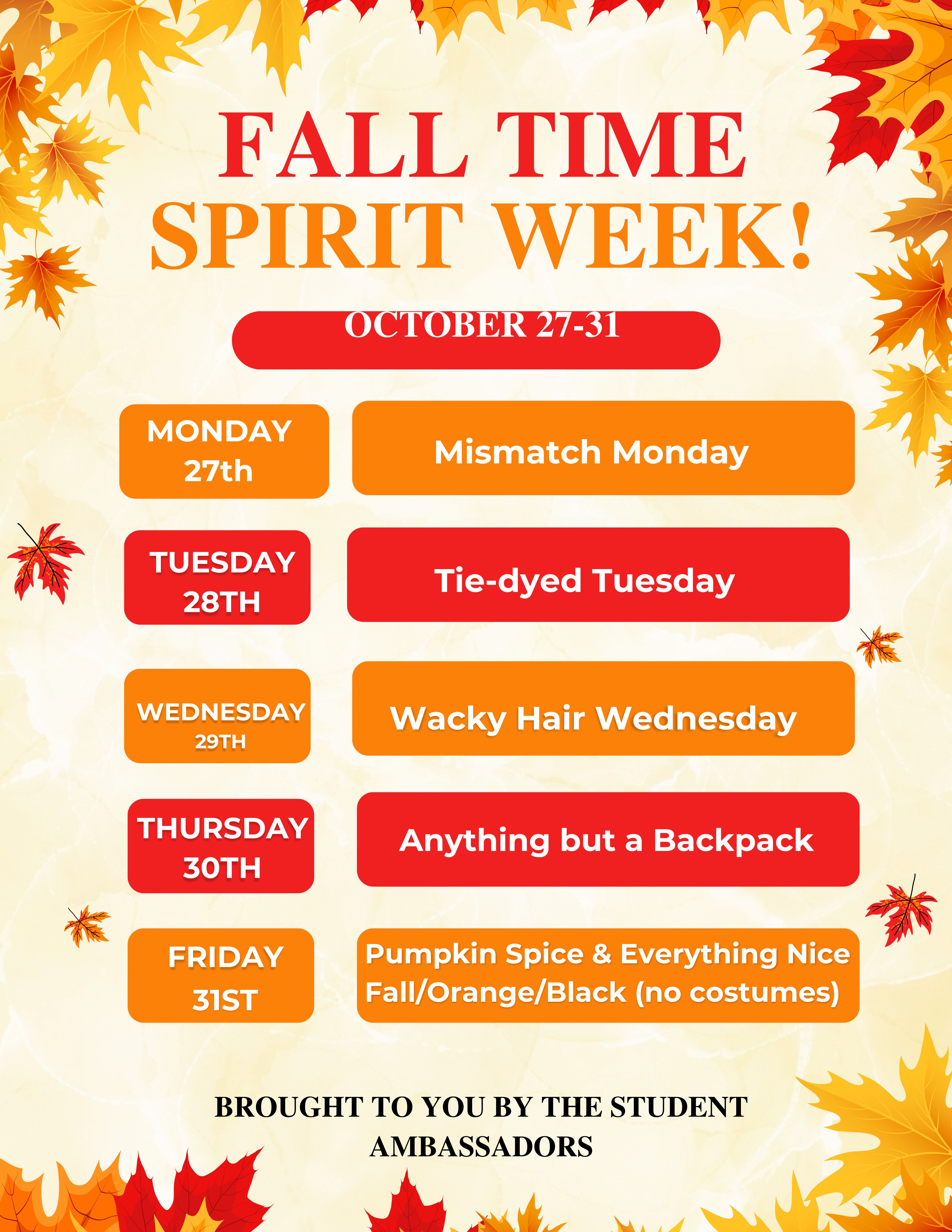 Spirit week