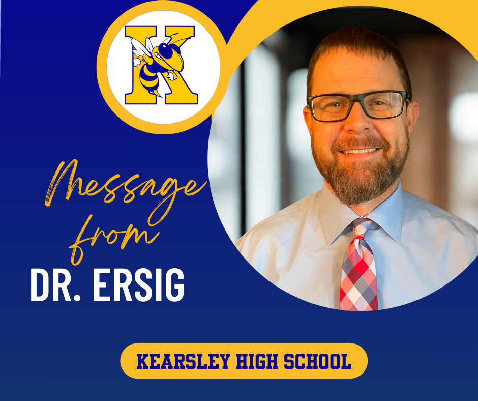 Message from Dr. Ersig
