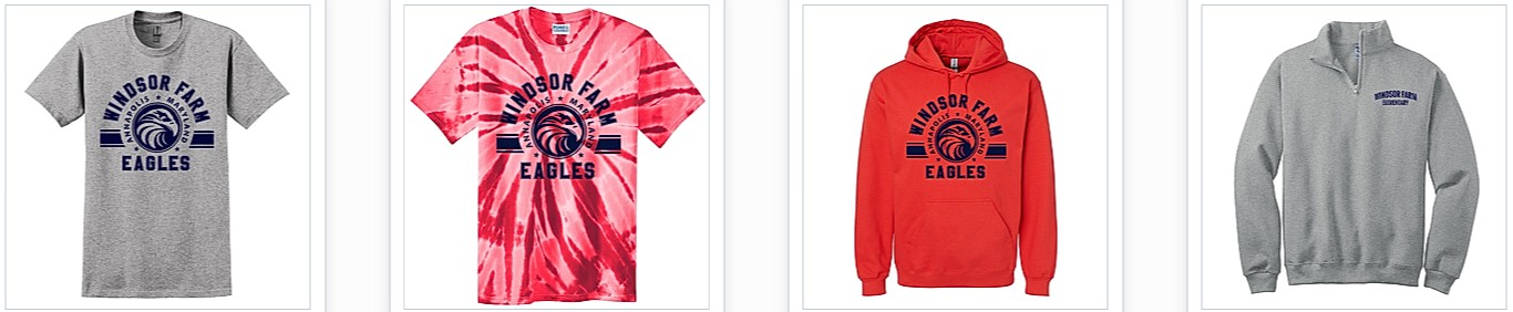 spirit wear items