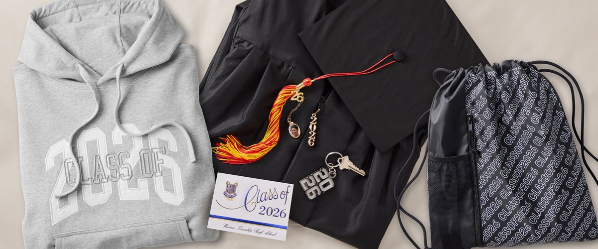 Graduation cap and gown ordering