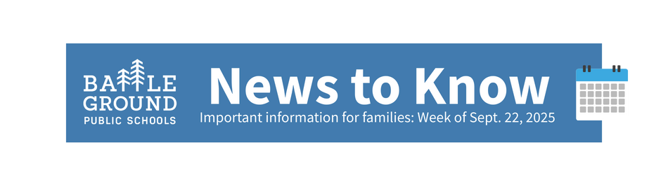 News to know for the week of Sept. 22, 2025