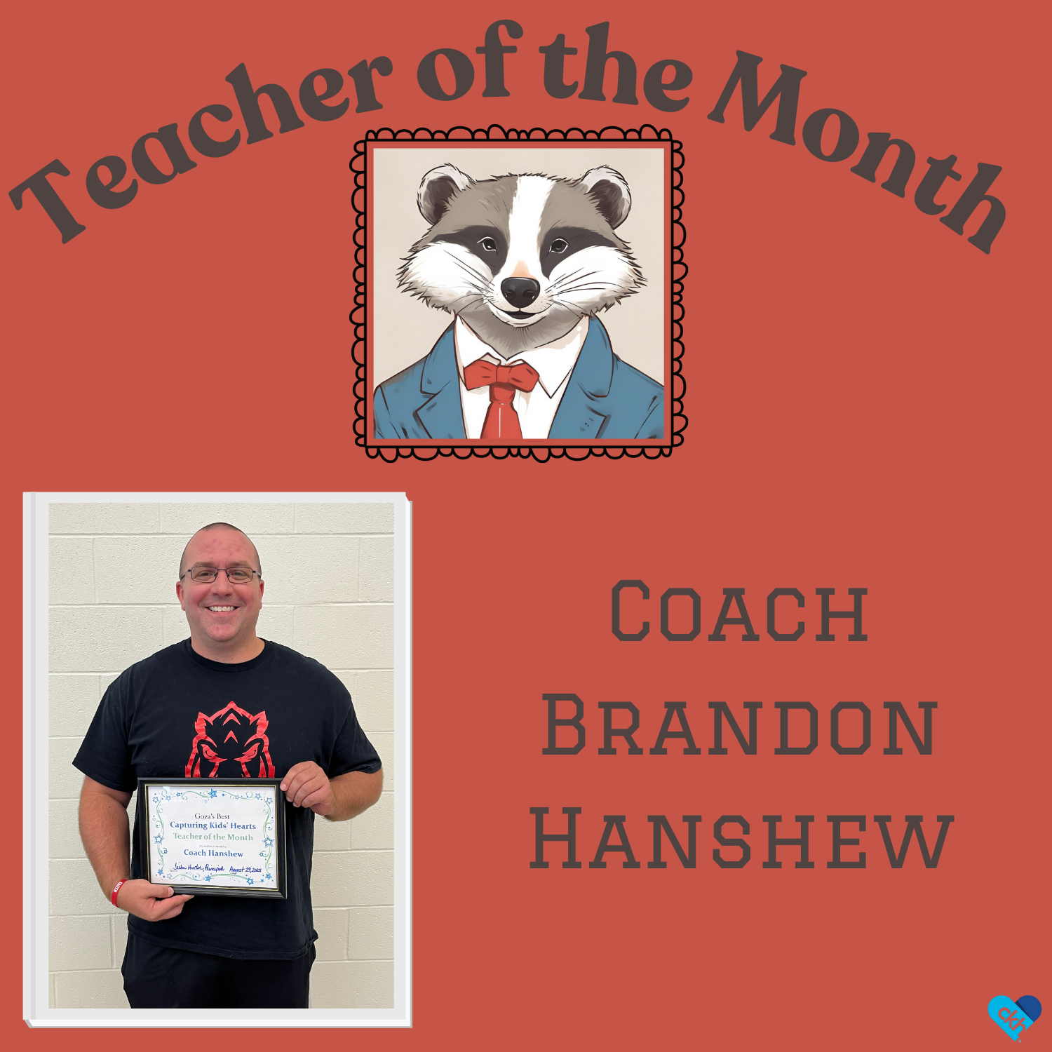 teacher of the month