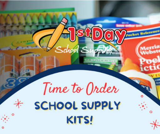 time to order school supply kits