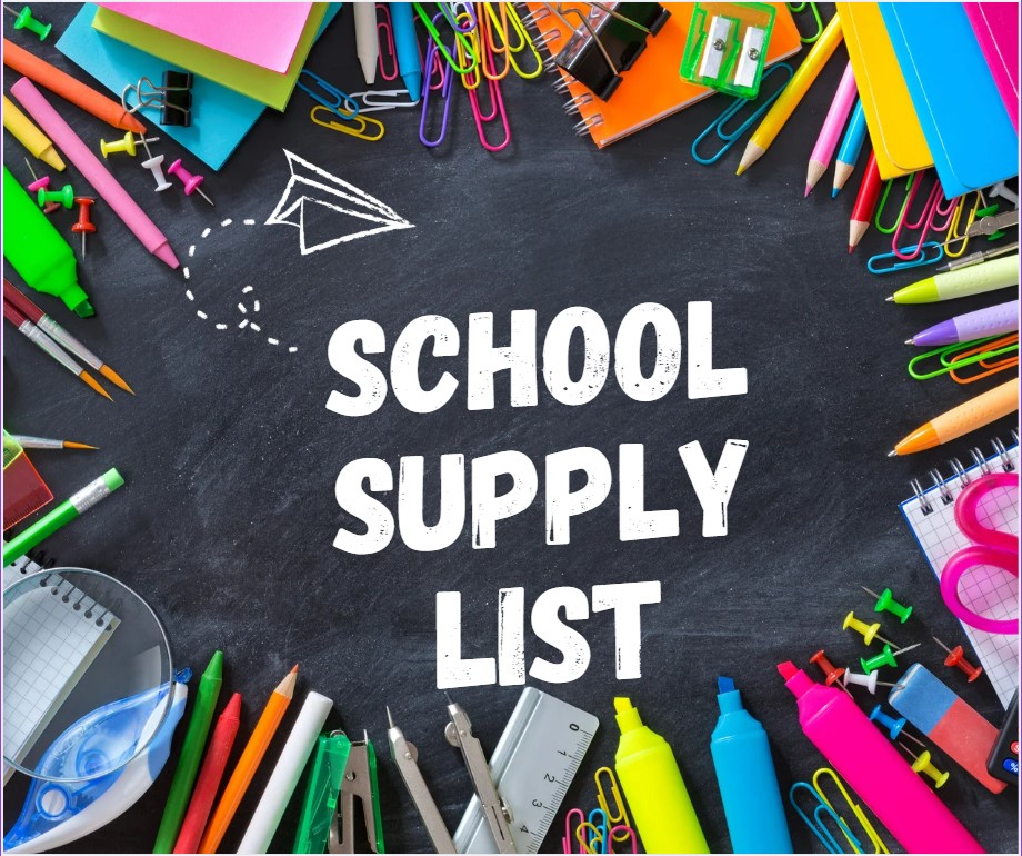 School Supply List