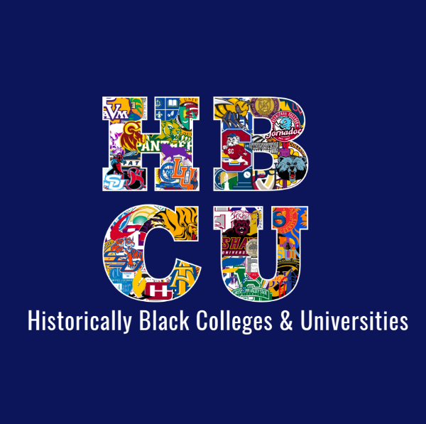 HBCU Historically Black Colleges & Universities. HBCU Logos within the letters.