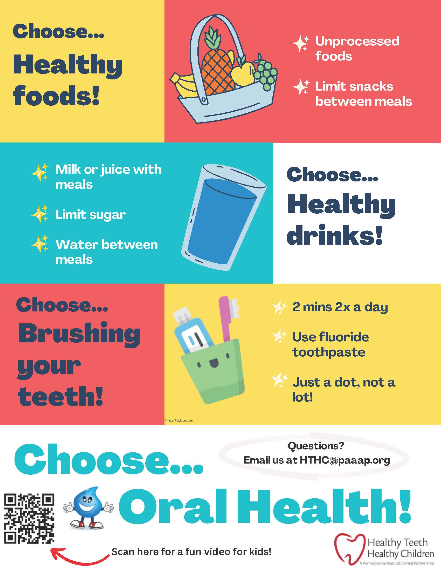 Choose Oral Health Flyer
