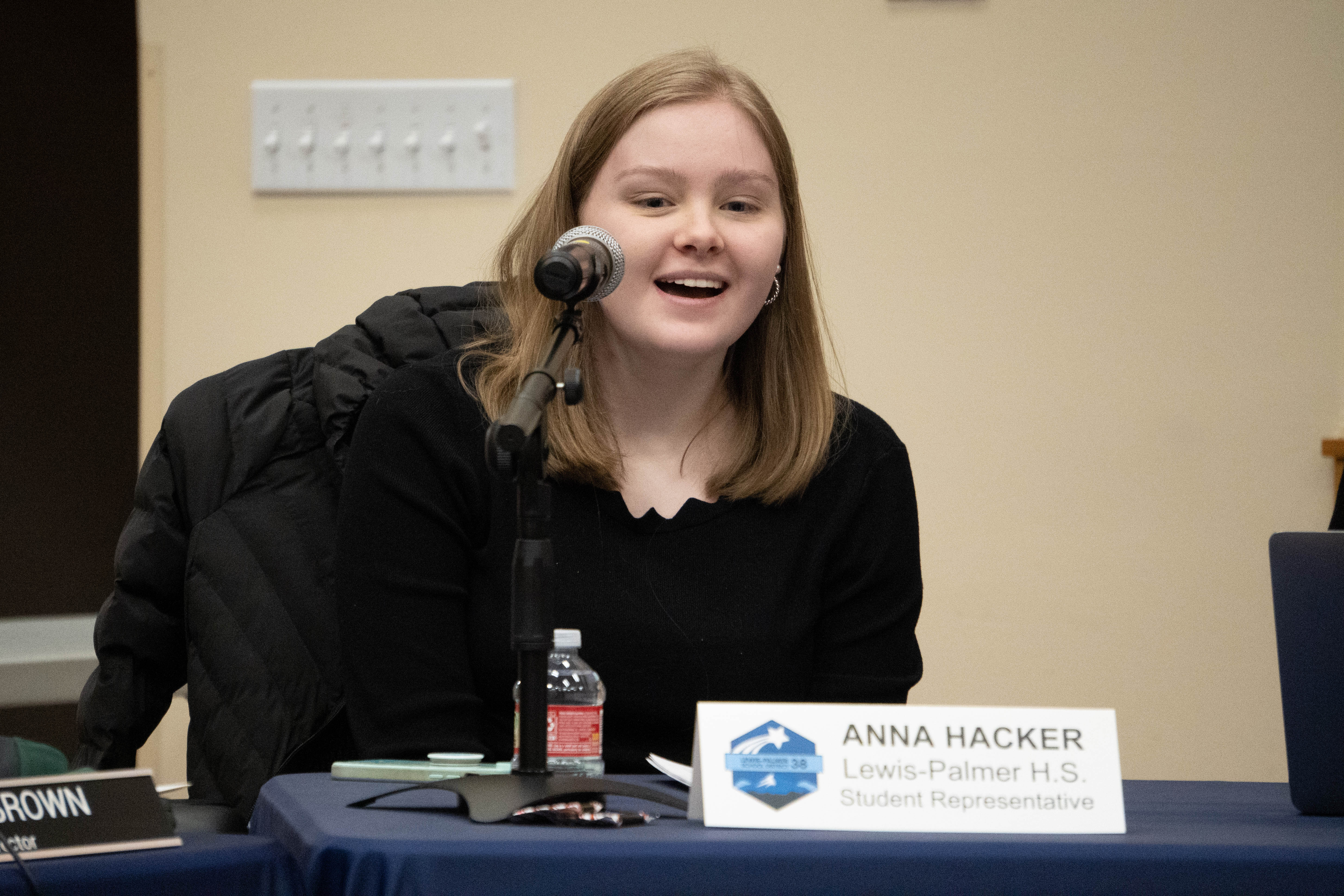 Students from LPHS share info about their school