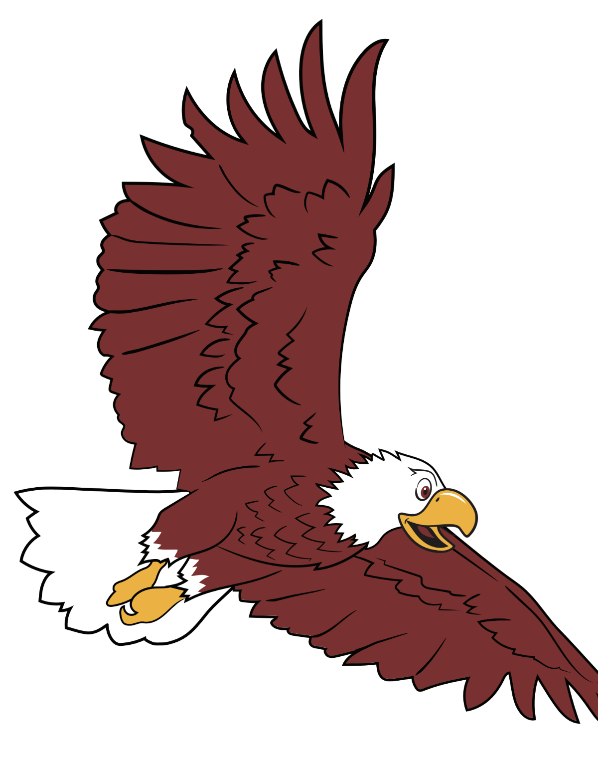 flying eagle