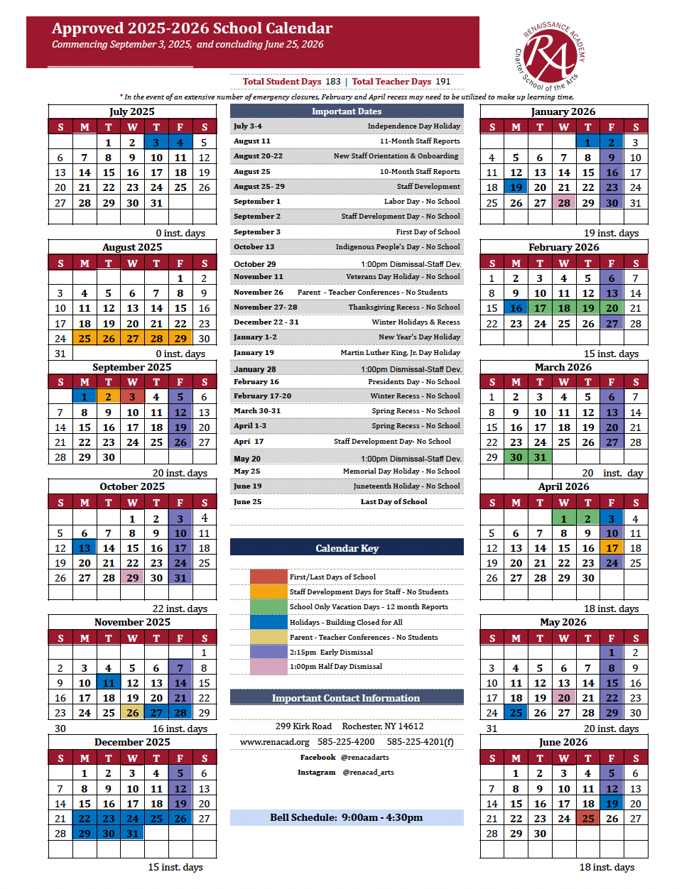 calendar