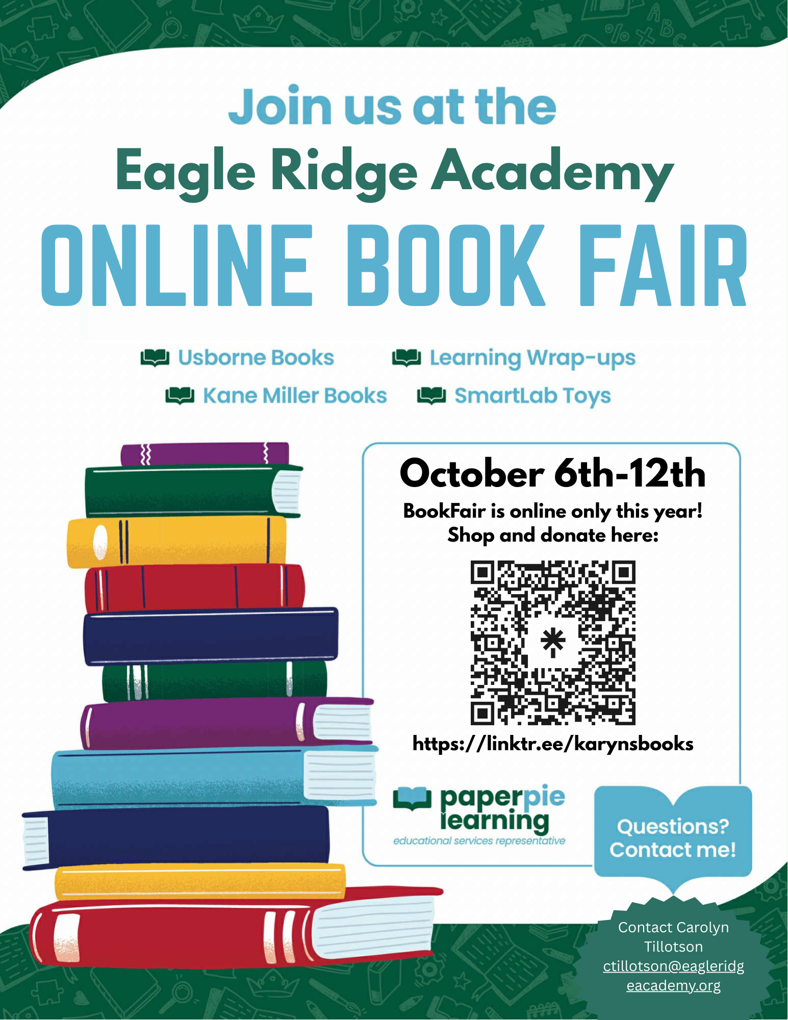 Online Book Fair Poster