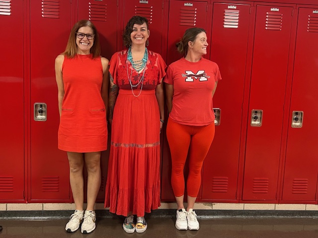 Teachers matching lockers