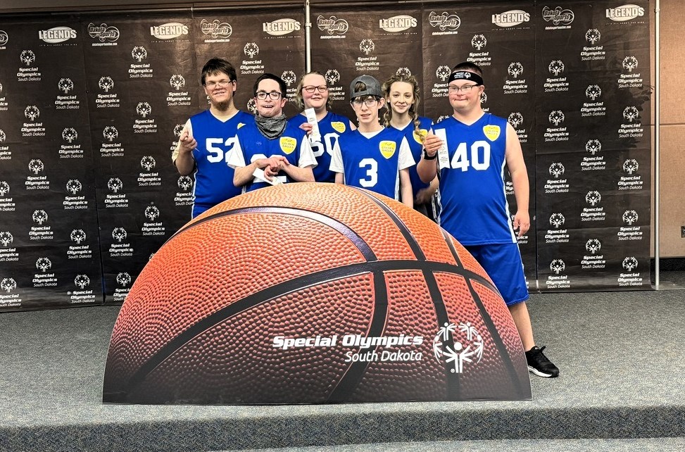 Golden Eagle Special Olympics Basketball Team