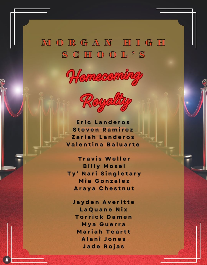 HOmecoming Royalty List