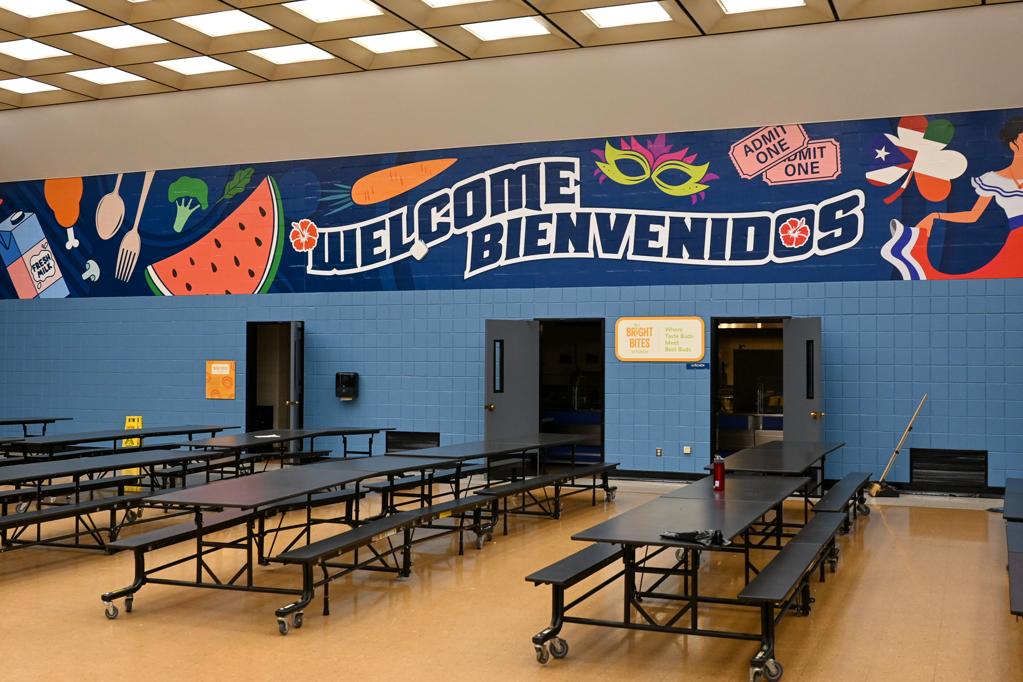 New graphics at Kelly School